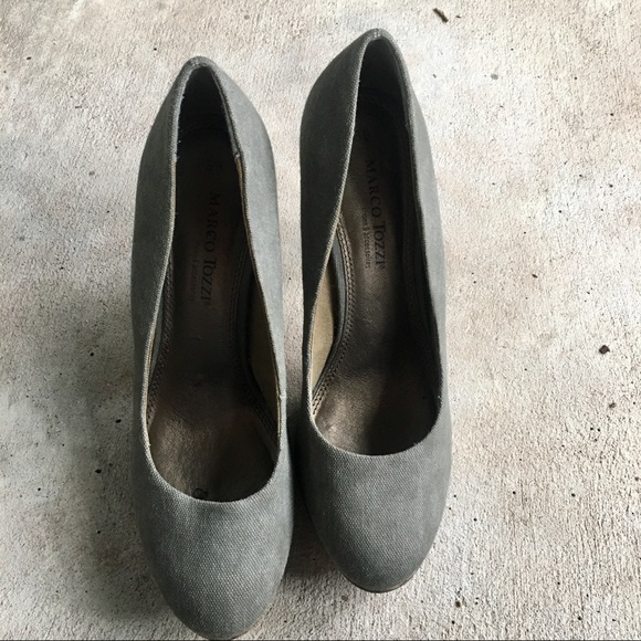 Cute Olive Marco Tozzi Heels - Picture 3 of 6